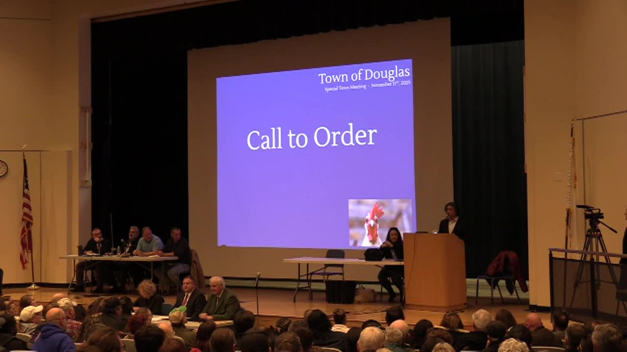 Thumbnail image for Fall Town Meeting: November 17