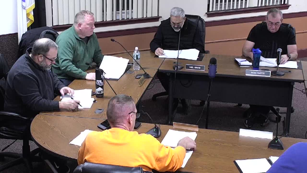 Thumbnail image for Board of Selectmen: December 16