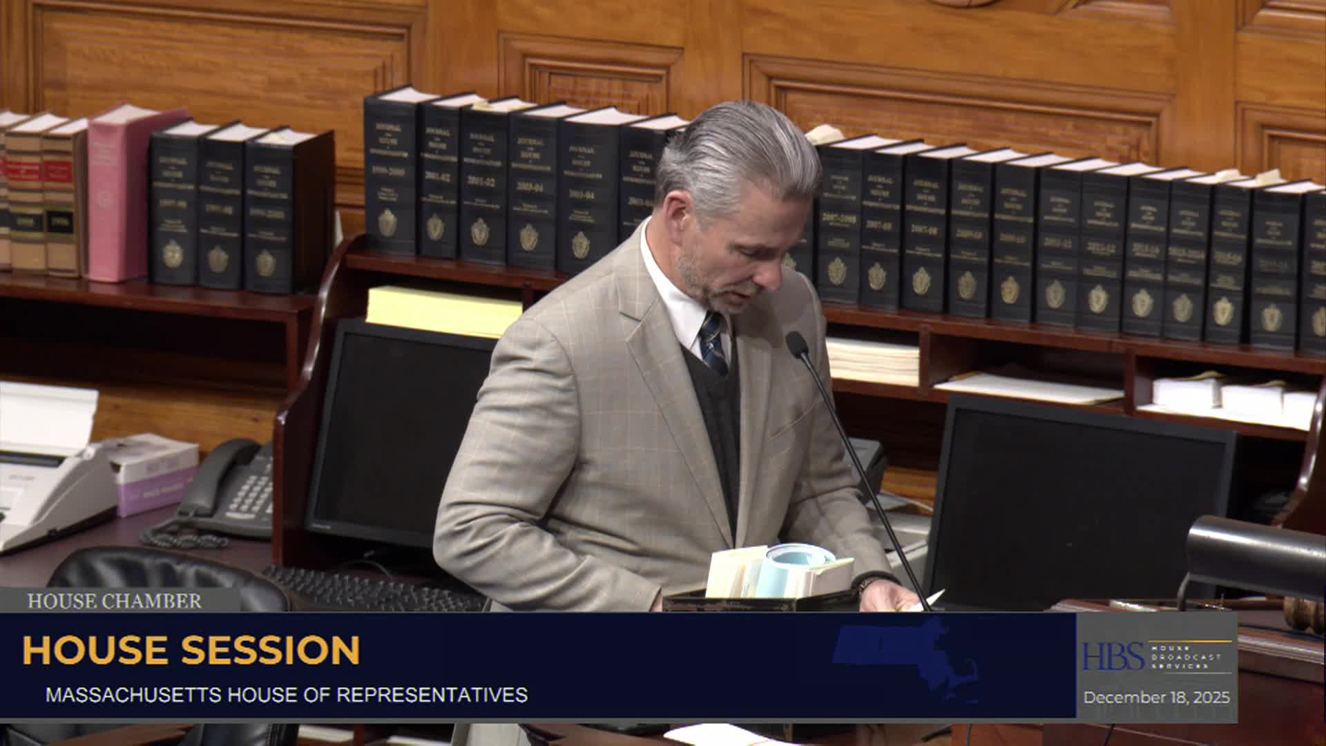 Thumbnail image for MA House Session: December 18