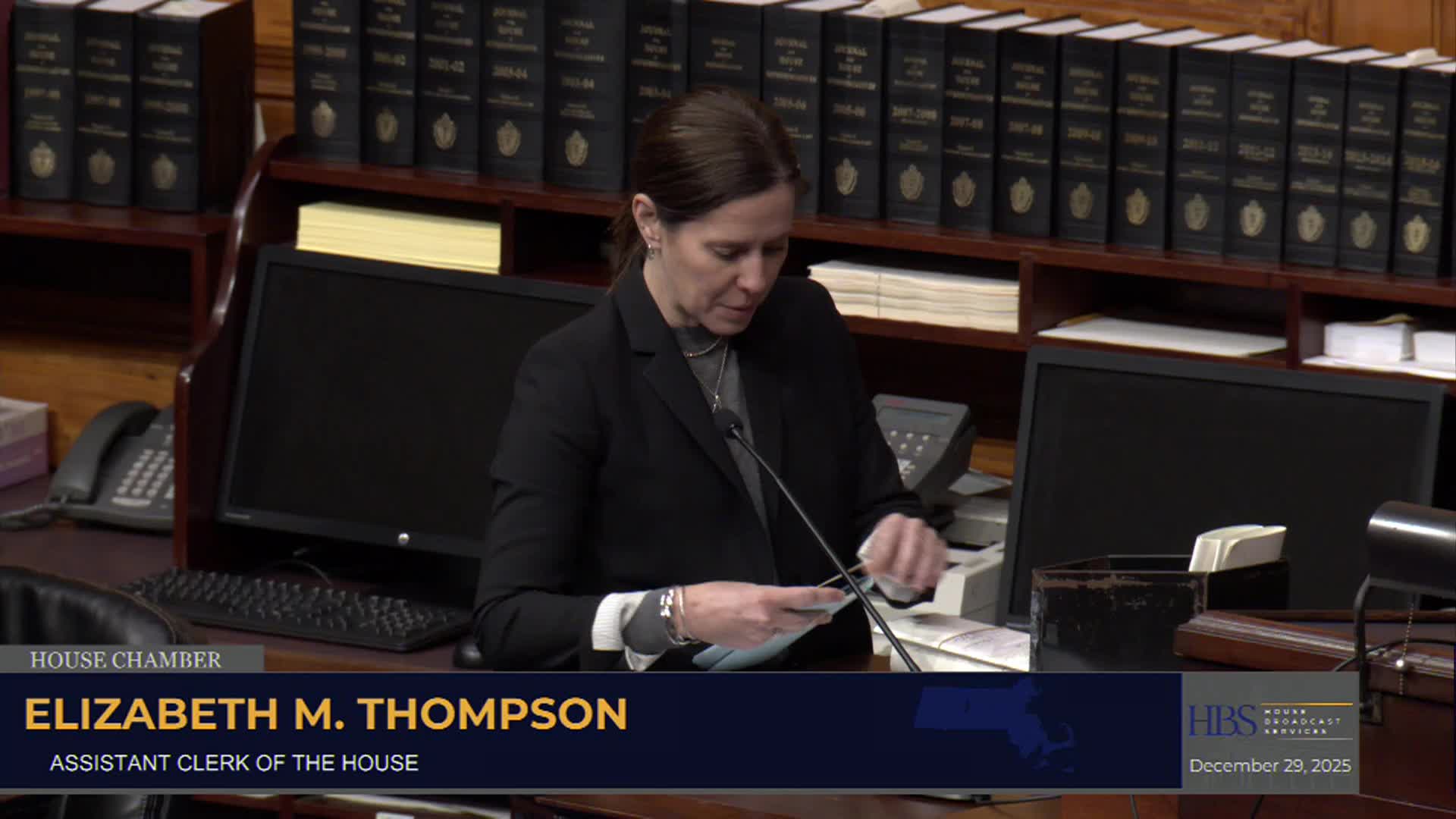 Thumbnail image for MA House Session: December 29