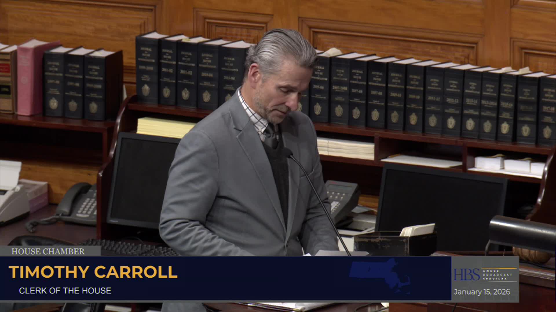 Thumbnail image for MA House Session: January 15