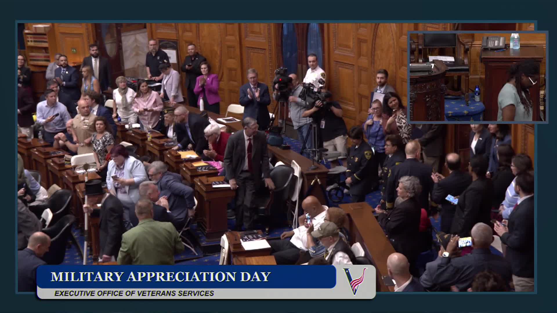 Thumbnail image for MA House Session: Military Appreciation Day